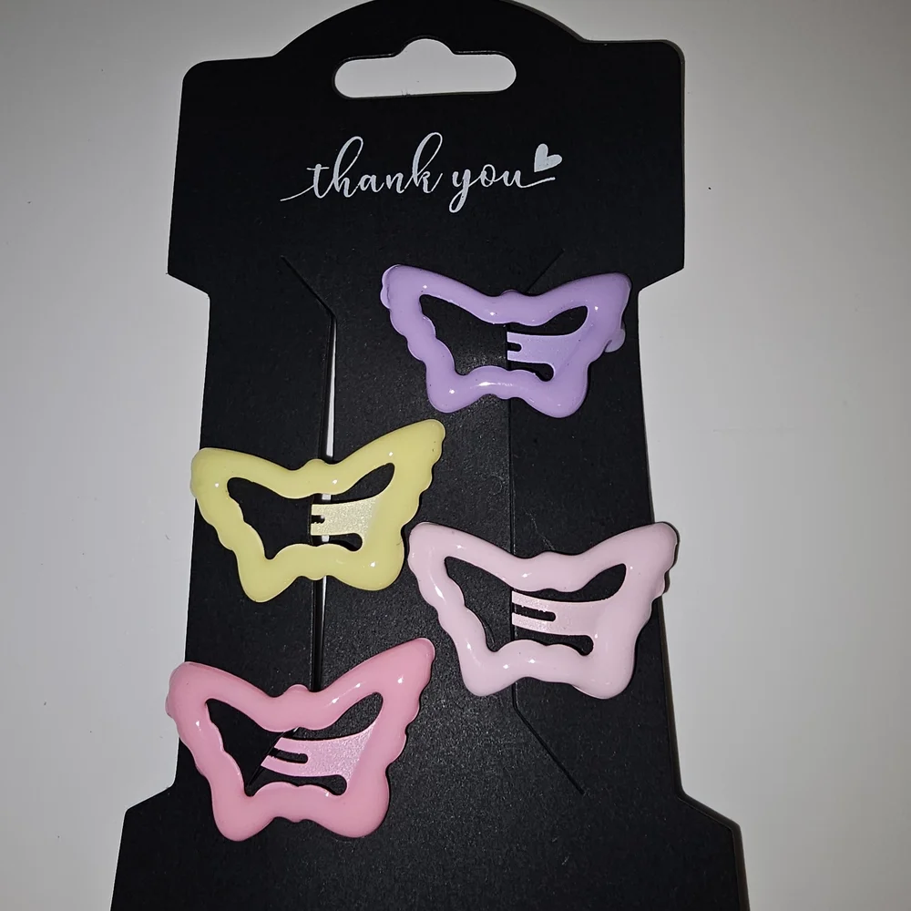 Colorful Kids Hair Clip Set Of Four - Select Style